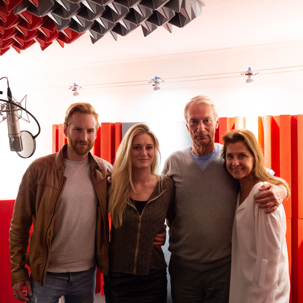 Helena De Maertelaere at SoundReplay recording studio