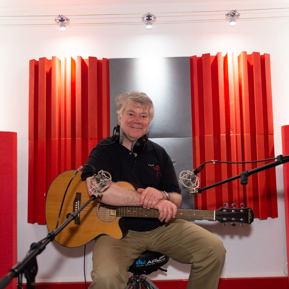 Martin Watson at SoundReplay recording studio